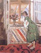 Henri Matisse Young Girl in a Green Dress (mk35) painting